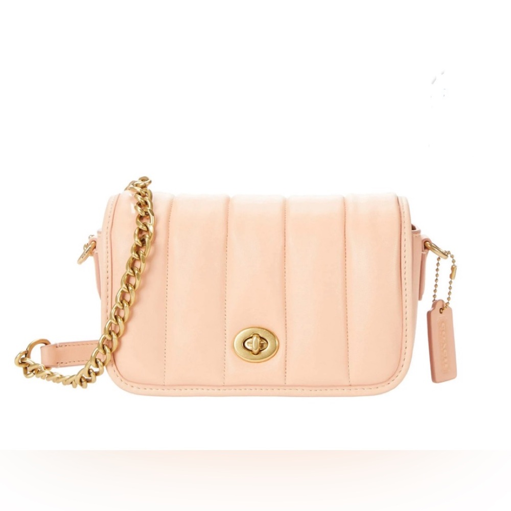 NWT COACH Originals Quilties Dinky Crossbody 18 in Faded Blush